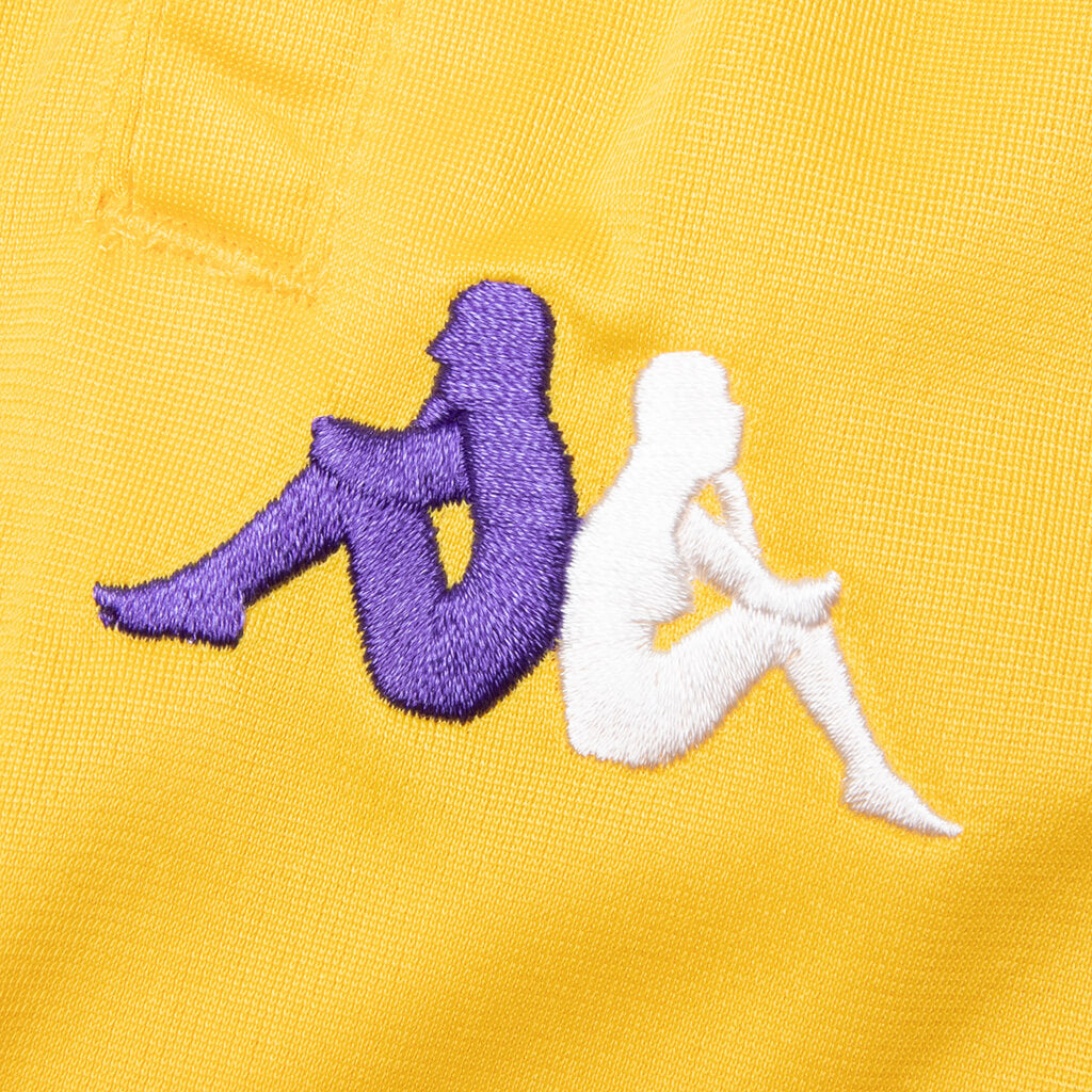 222 Banda Laramie Shorts - Dark Yellow/Violet/White