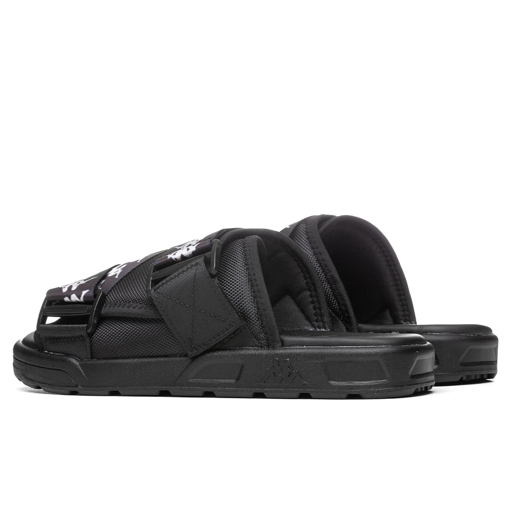 222 Banda Mitel 1 Sandals - Black/White