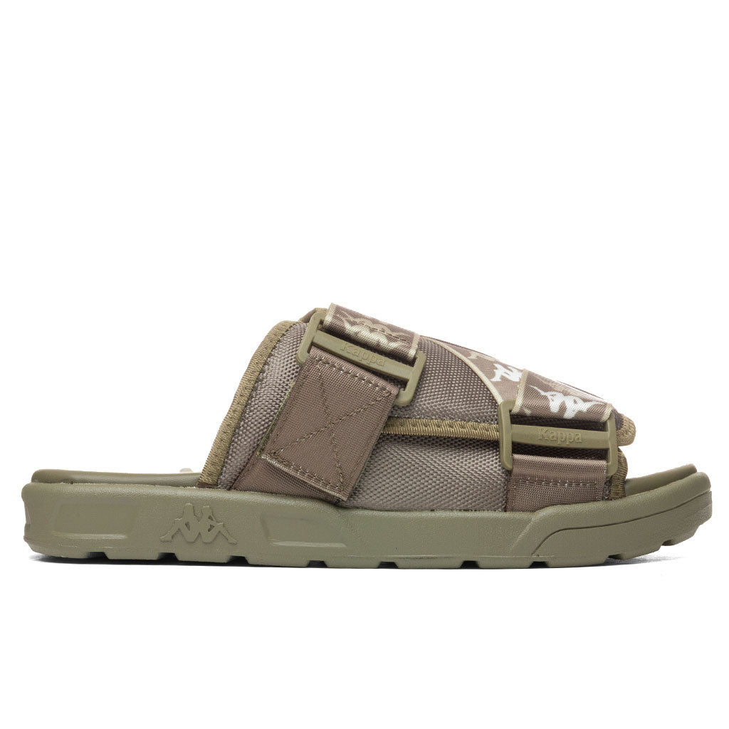 222 Banda Mitel 1 Sandals - Green Olive/Green Sage