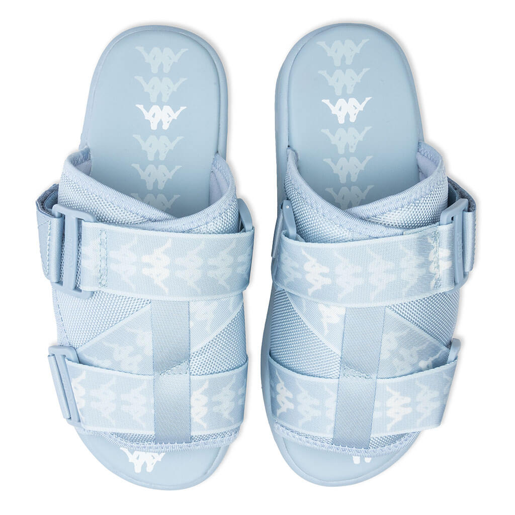 222 Banda Mitel 1 Sandals - Light Blue/Blue Ice
