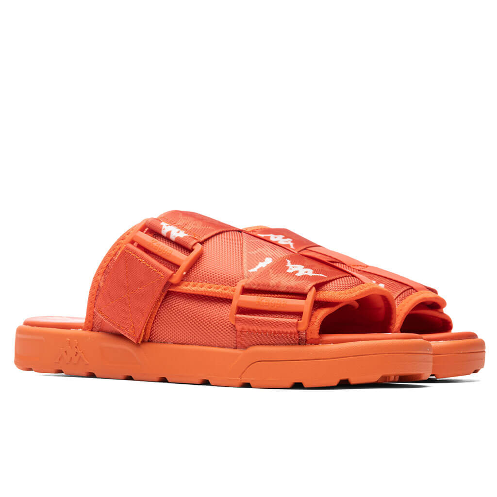 222 Banda Mitel 1 Sandals - Orange/White