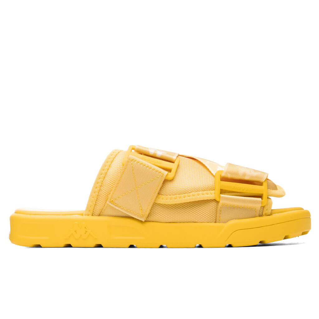222 Banda Mitel 1 Sandals - Yellow/White