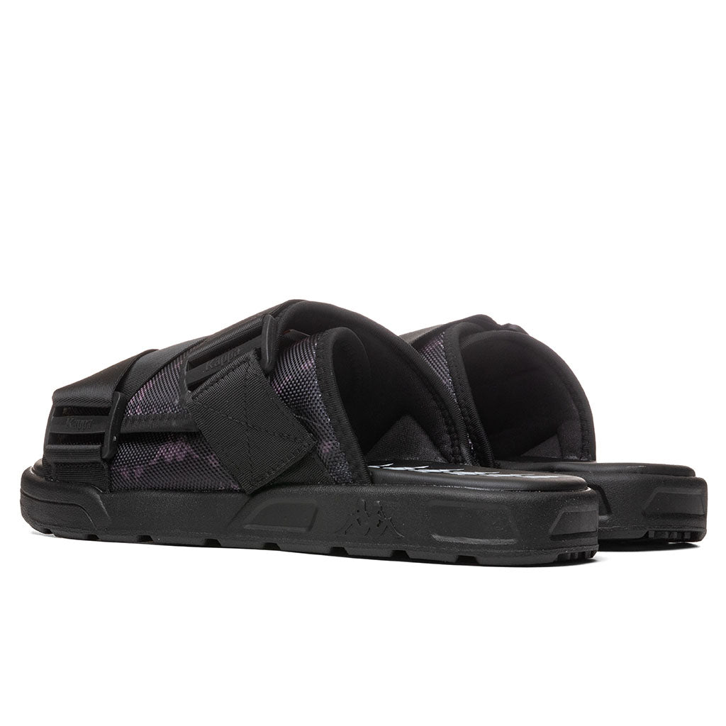 222 Banda Mitel 4 Sandals - Black/White