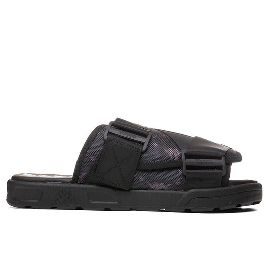 222 Banda Mitel 4 Sandals - Black/White