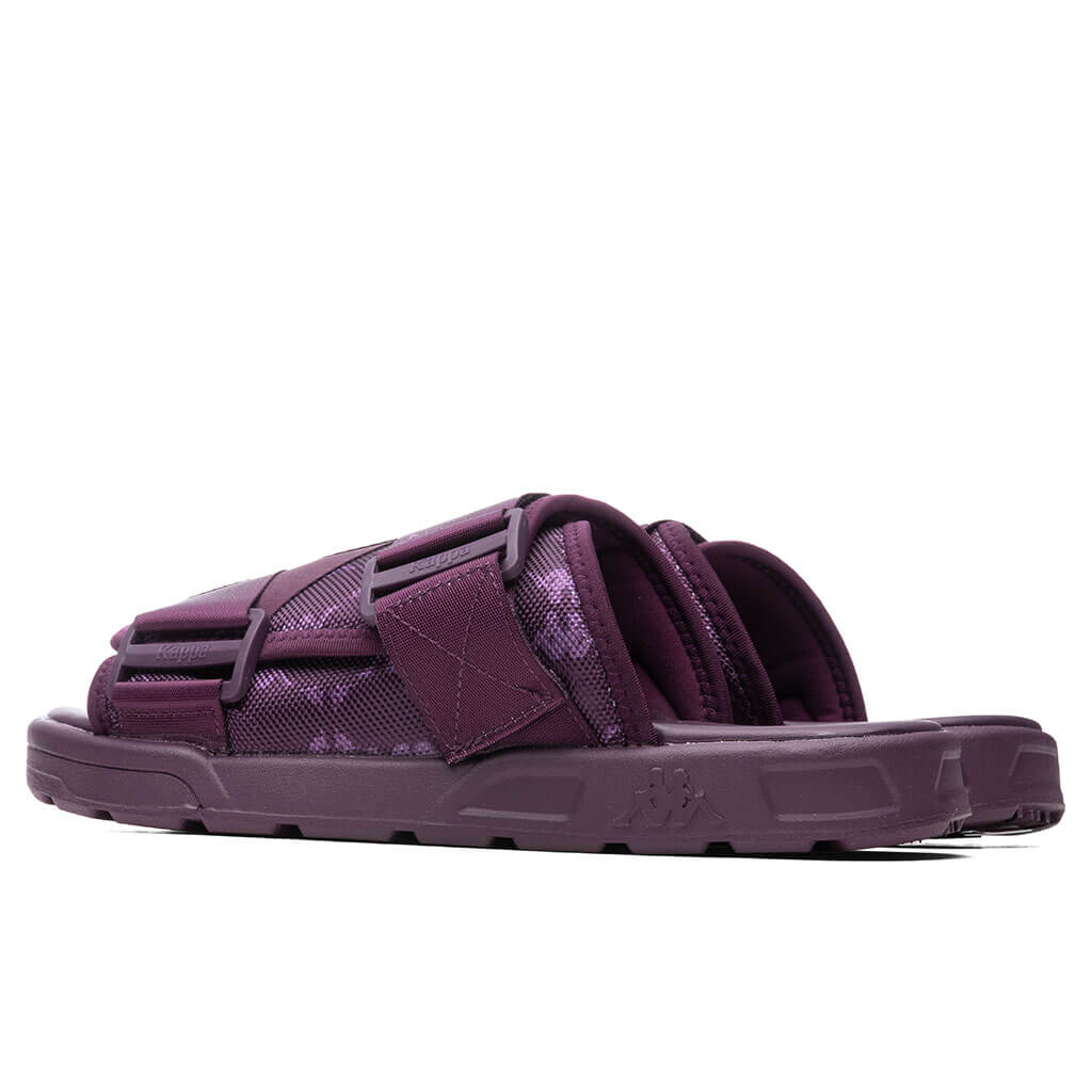 222 Banda Mitel 4 Sandals - DK Violet/White