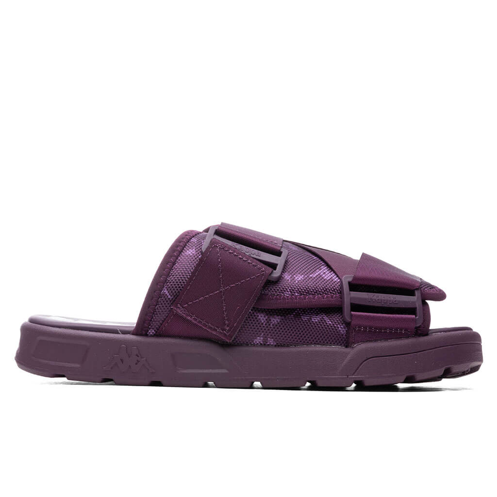 222 Banda Mitel 4 Sandals - DK Violet/White