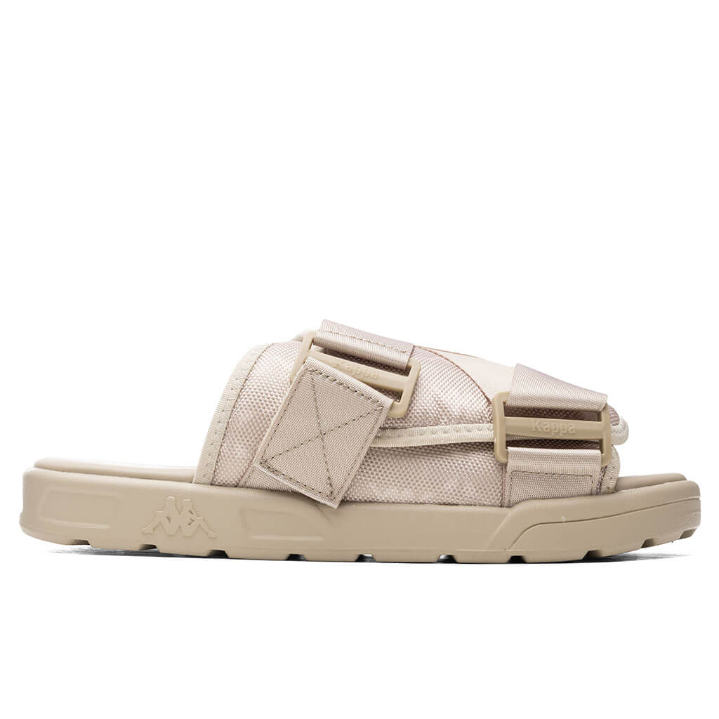 222 Banda Mitel 4 Sandals - LT Beige/White