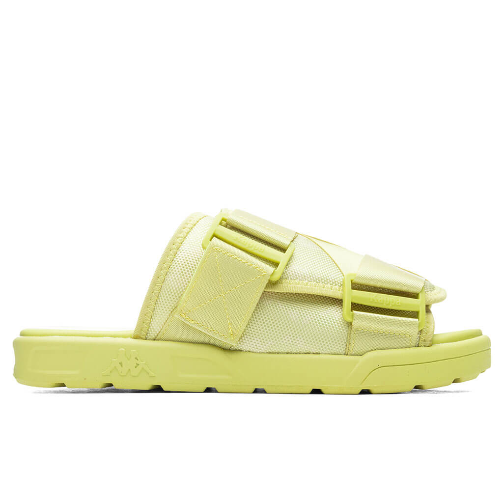 222 Banda Mitel 4 Sandals - LT Green/White