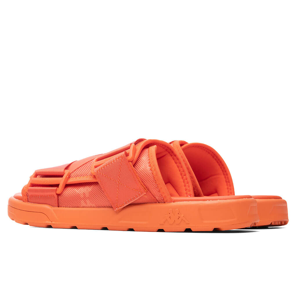 222 Banda Mitel 4 Sandals - Orange/White