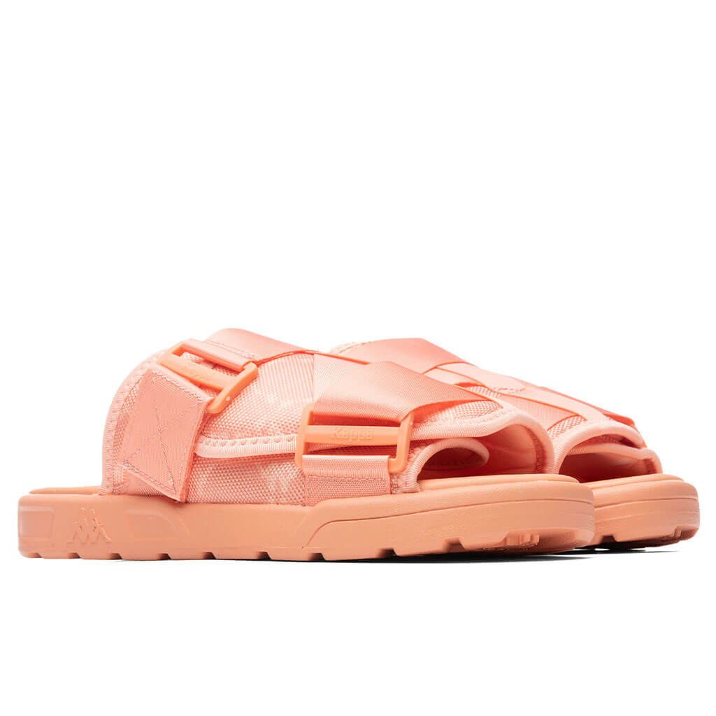 222 Banda Mitel 4 Sandals - Pink Blush/White