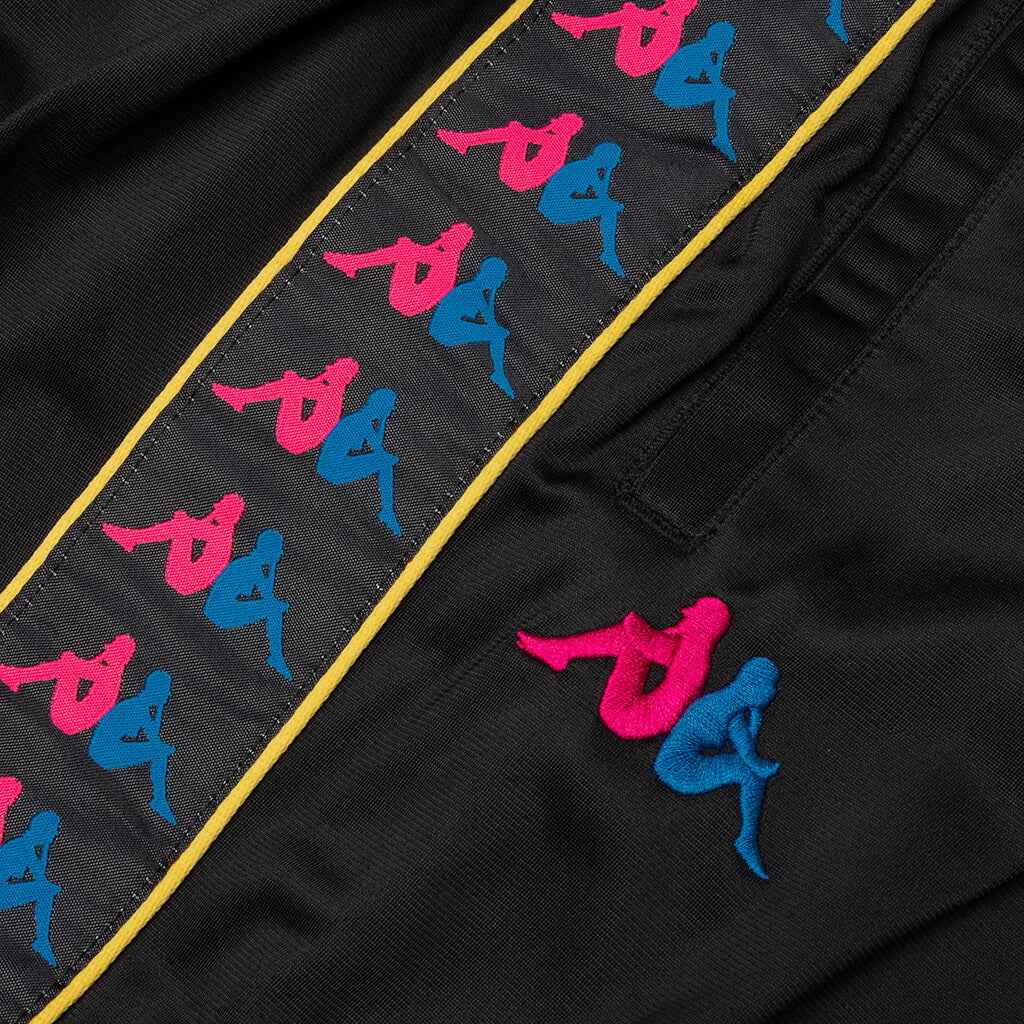 222 Banda Taggart Trackpants - Black/Fuchsia