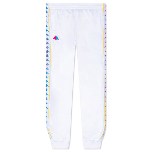 222 Banda Taggart Trackpants - White/Fuchsia