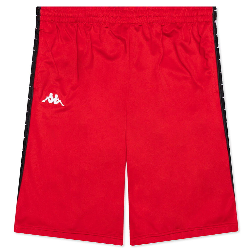 222 Banda Treadwellz Shorts - Red/Black