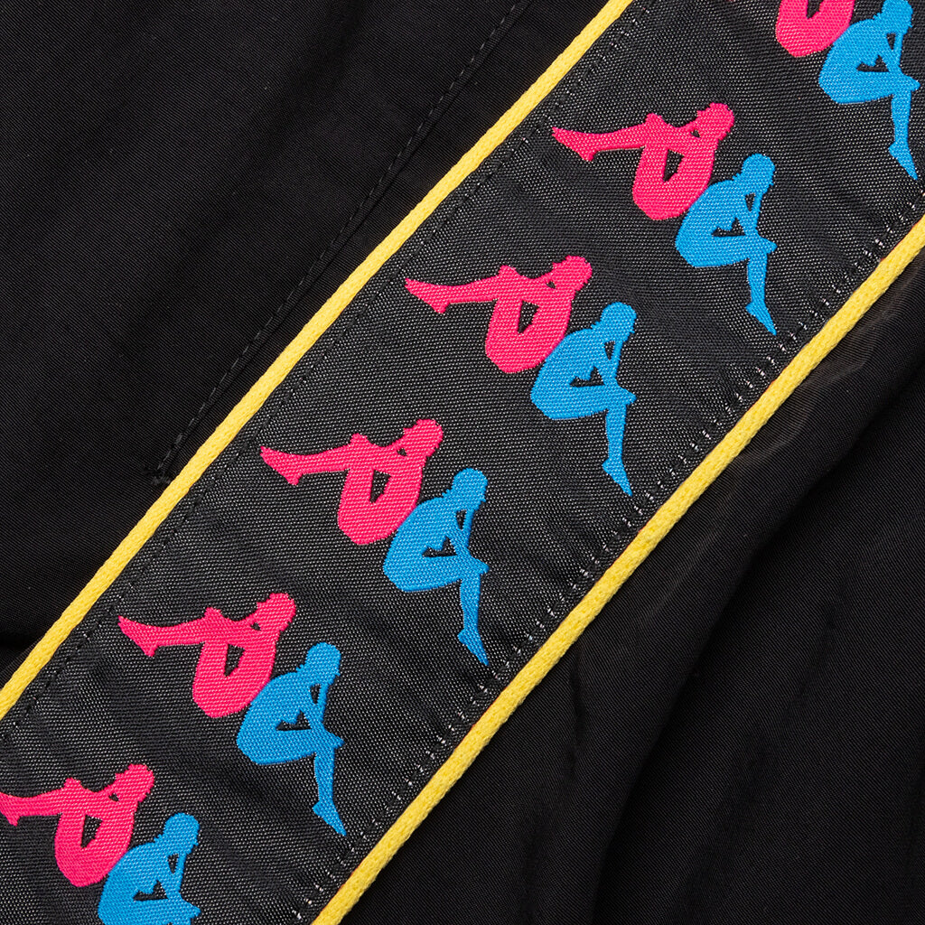 222 Banda Xtabi Swim Shorts - Black/Fuchsia/Blue