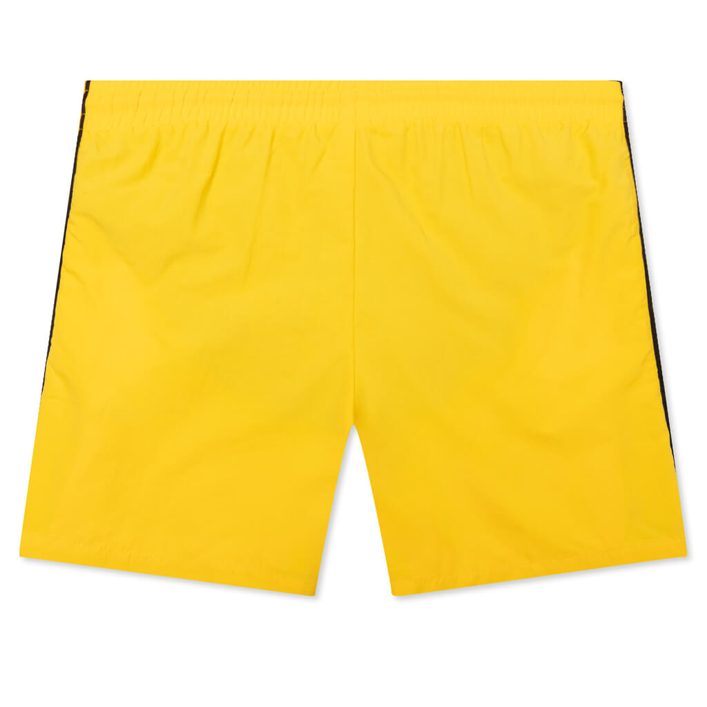222 Banda Xtabi Swim Shorts - Dark Yellow/Violet/White