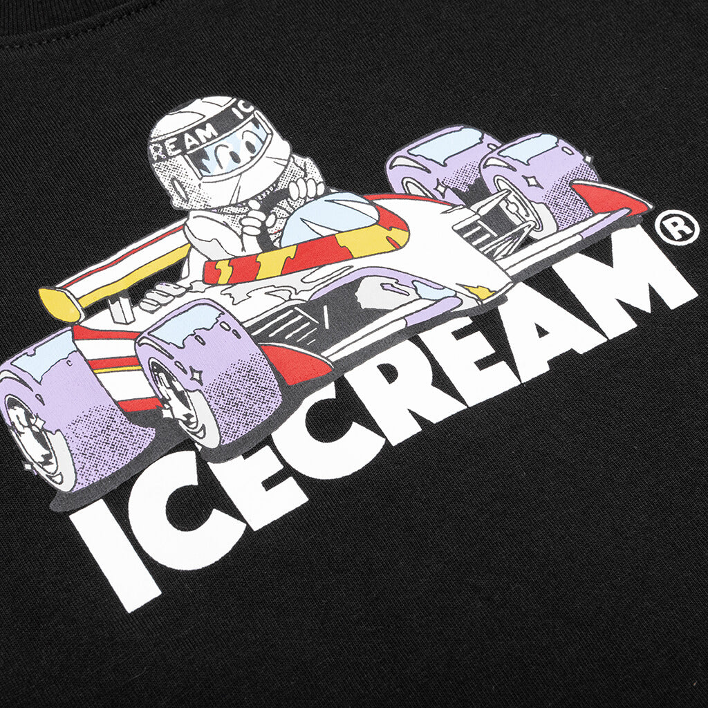 Kids Kart S/S Tee - Black