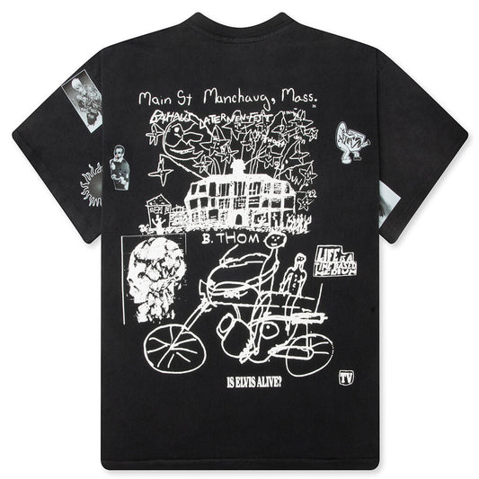 Kennedy Capicorn Tee - Black