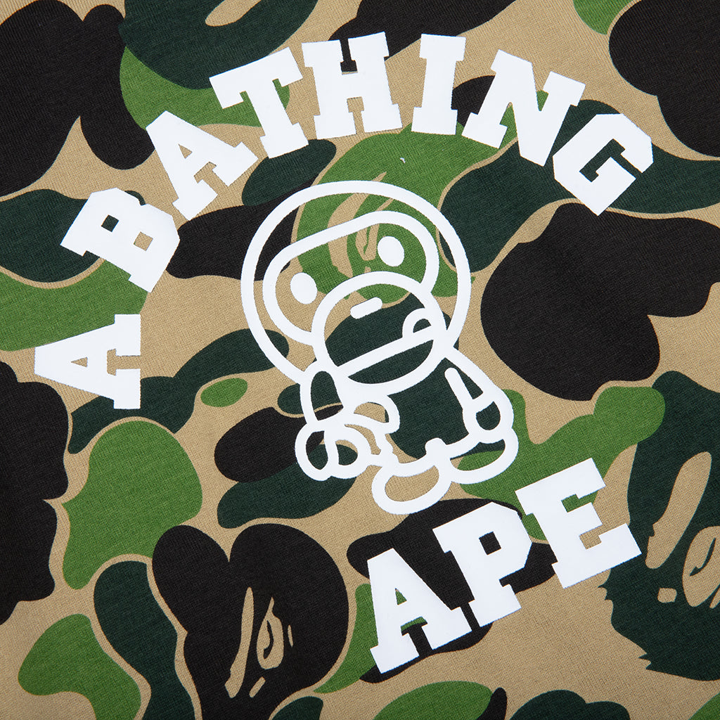 Kid's Abc Camo Baby Milo College Tee - Green
