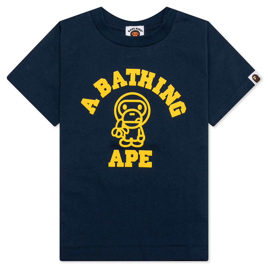 Kid's Baby Milo College Tee - Navy