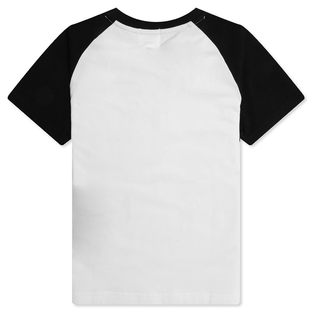 Kid's Baby Milo Raglan Tee - White