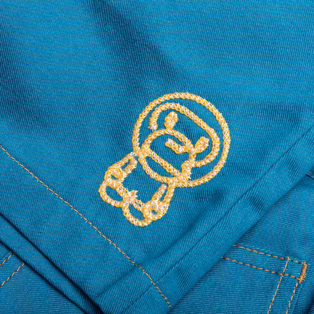 Kid's Baby Milo Rope Denim Shorts - Blue