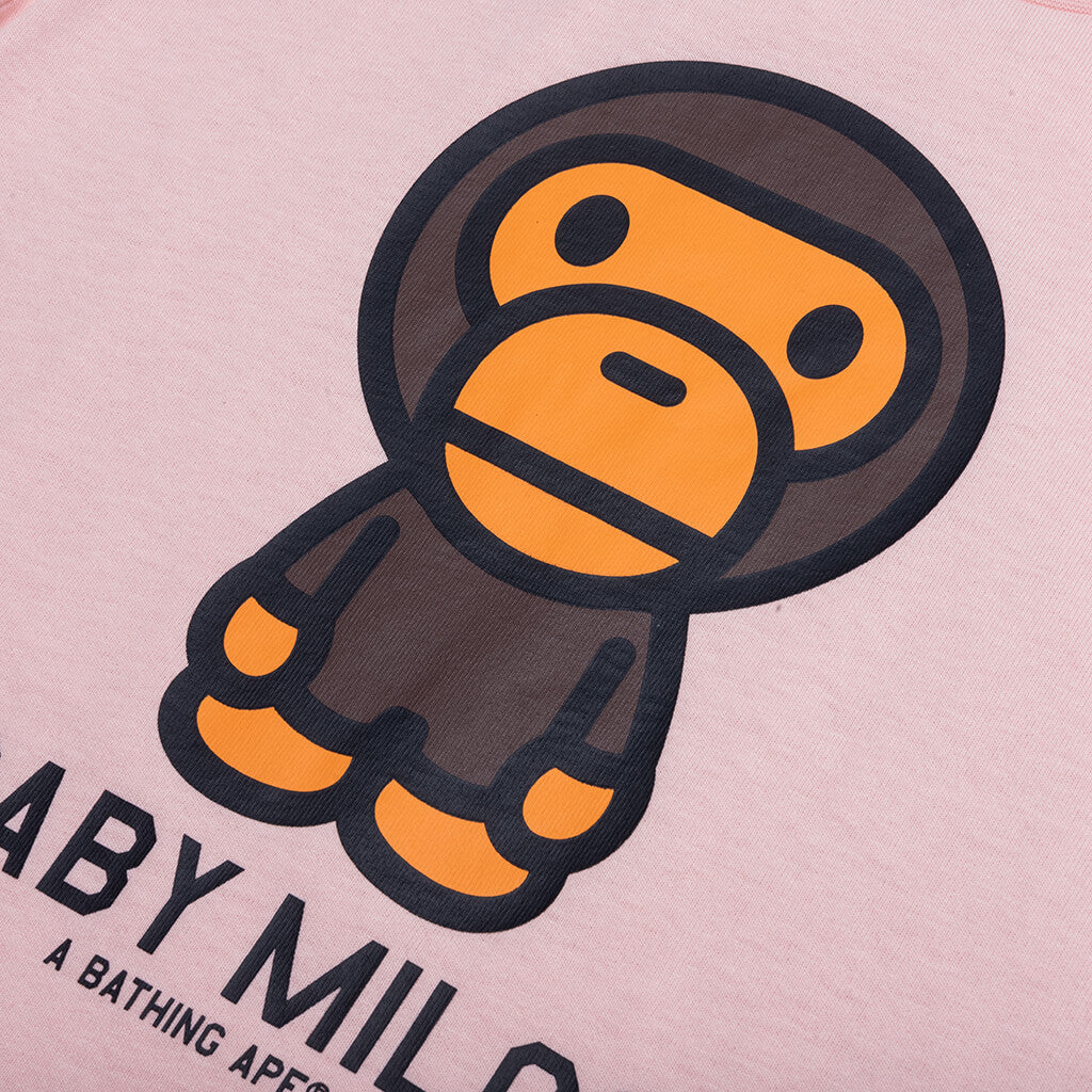 Kid's Baby Milo Tee - Pink