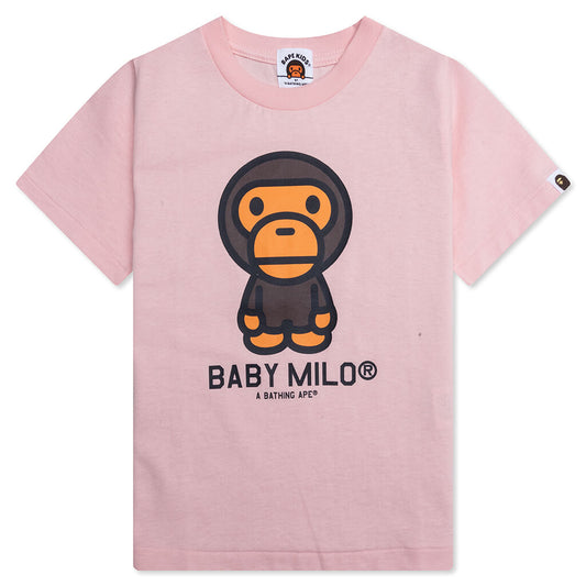 Kid's Baby Milo Tee - Pink