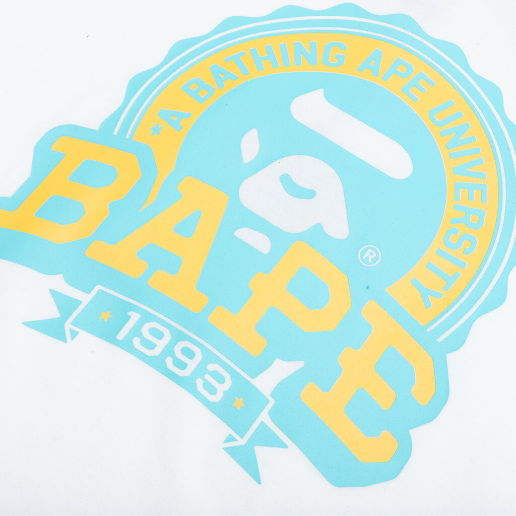Kid's Bape Emblem Tee - White