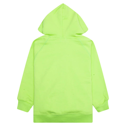 Kid's Bape Relaxed Fit Pigment Dye Zip Hoodie - Green