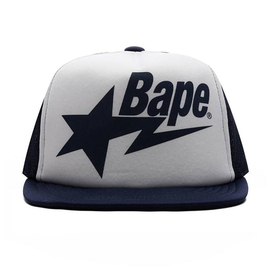 Kid's Bape STA Mesh Cap - Navy