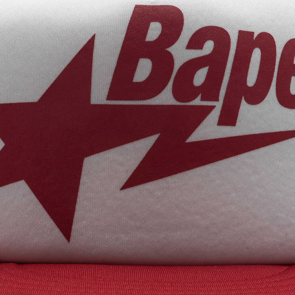 Kid's Bape STA Mesh Cap - Red