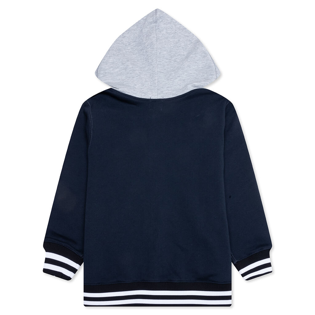 Kid's Bathing Ape Zip Hoodie - Navy