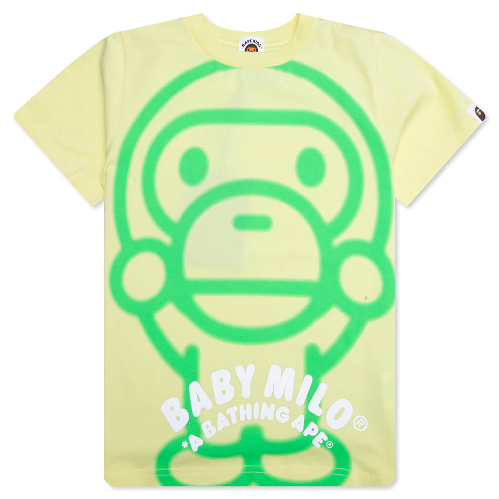 Kid's Big Baby Milo Tee - Yellow