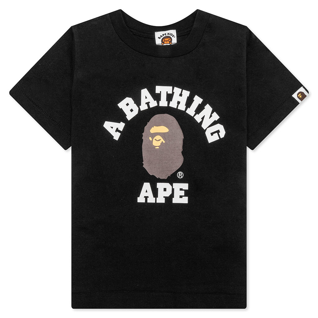 Kid's College Tee - Black