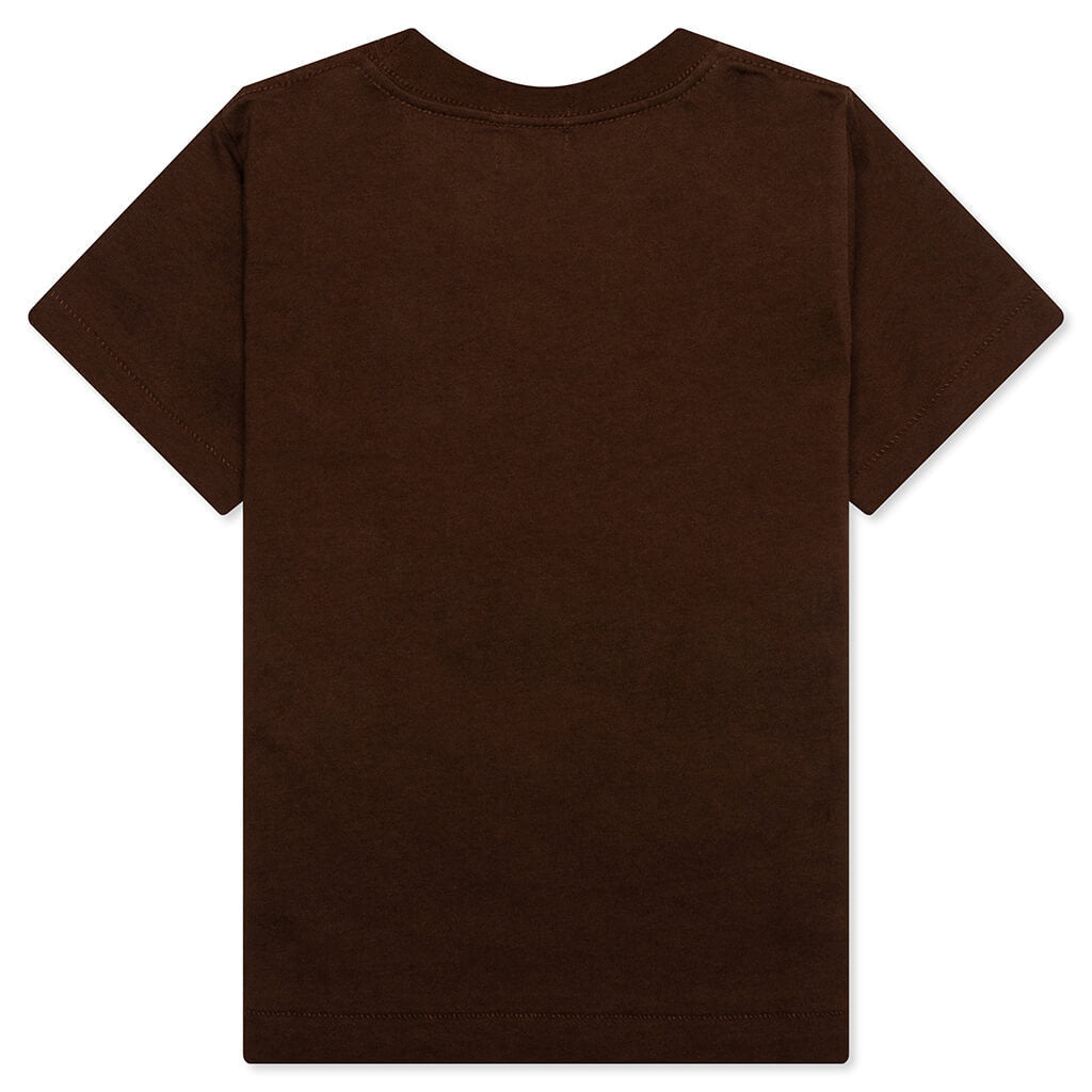 Kid's College Tee - Brown