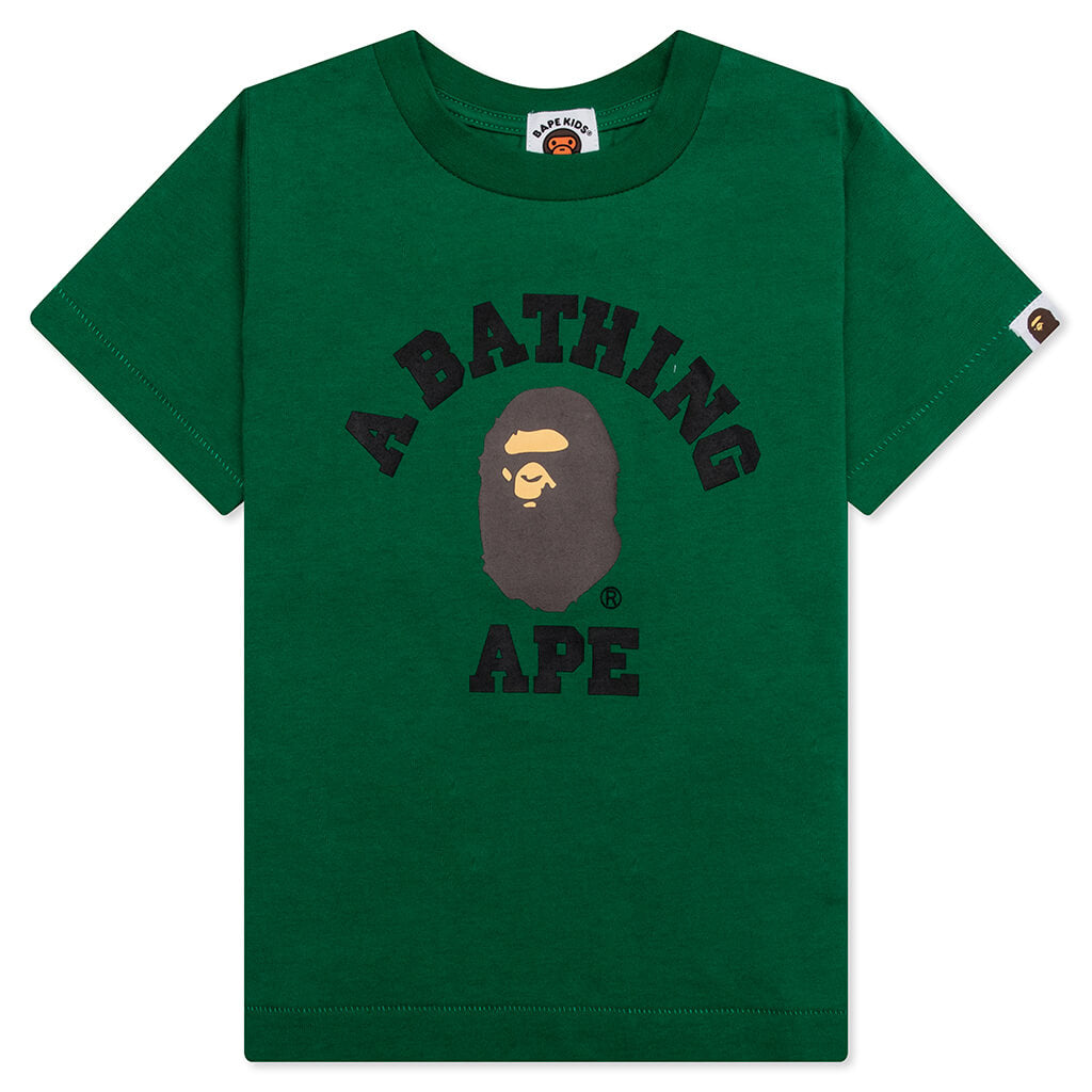 Kid's College Tee - Green