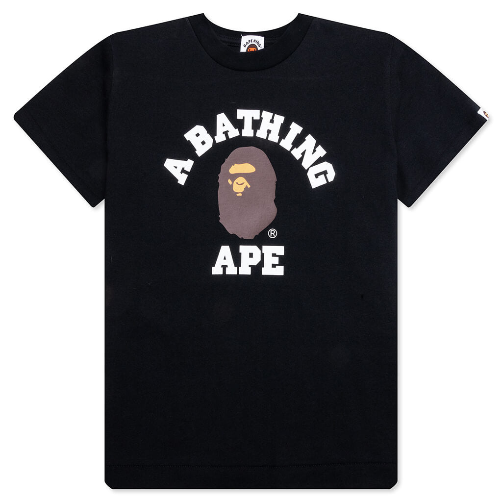 Kid's College Tee - Black