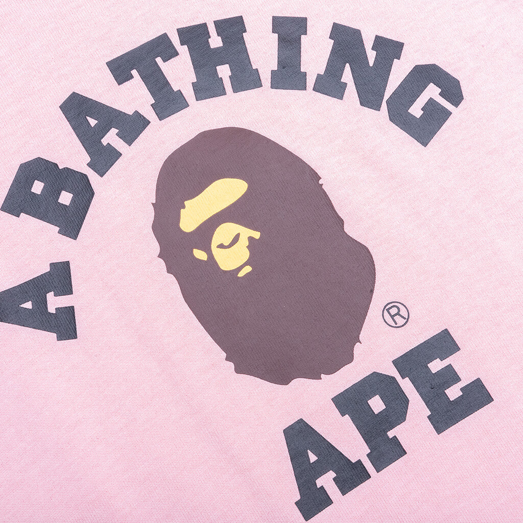 Kid's College Tee - Pink