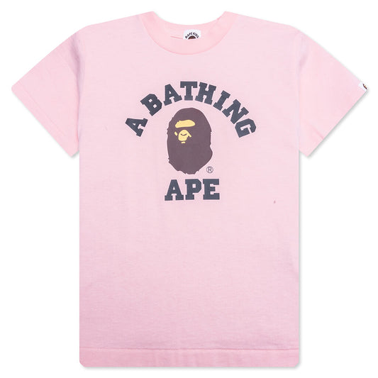 Kid's College Tee - Pink