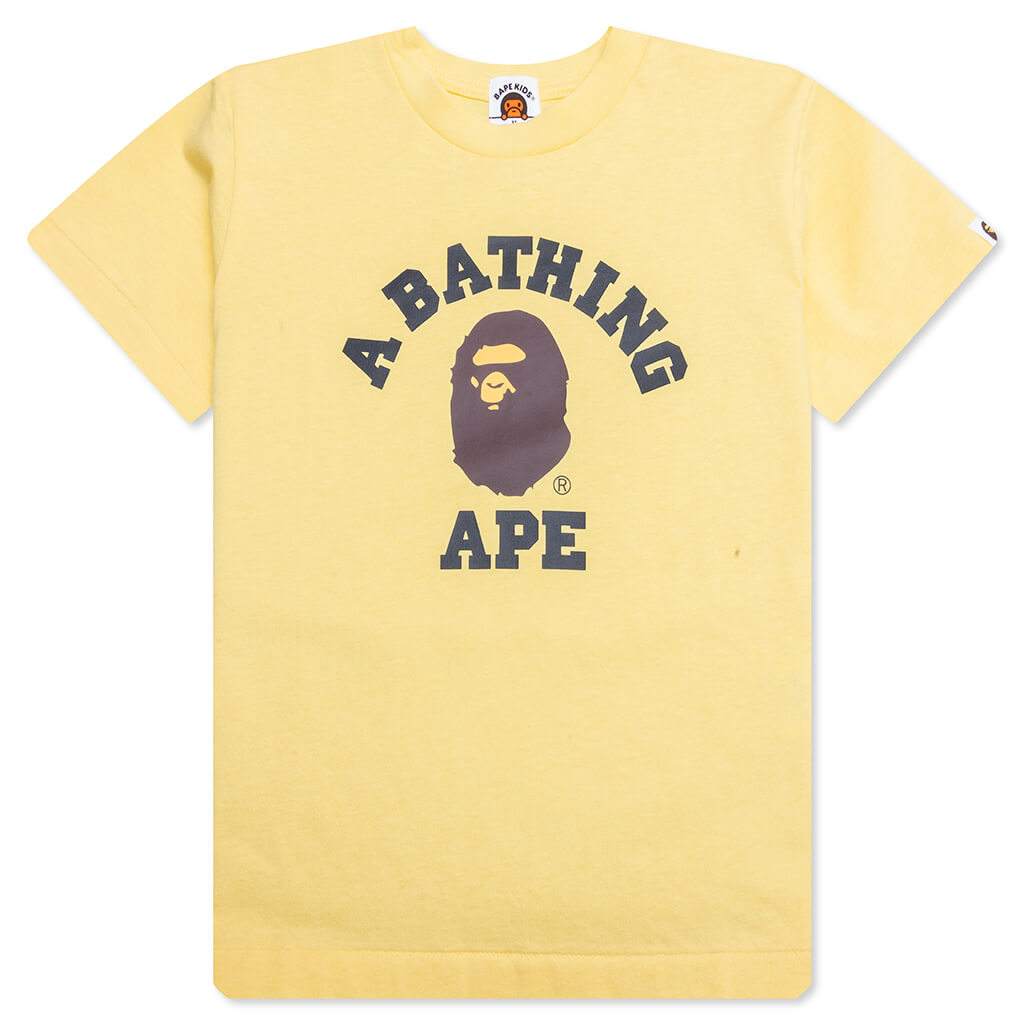 Kid's College Tee - Yellow