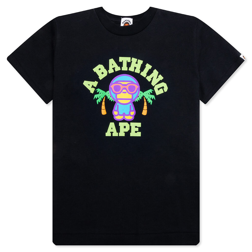 Kid's Colors Milo College Summer Tee - Black