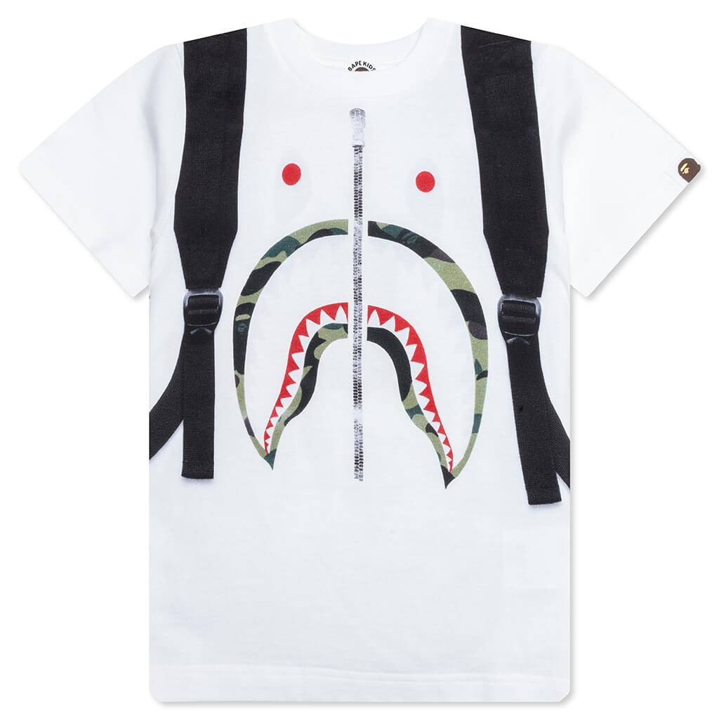 Kid's Daypack Print Tee - White