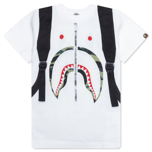 Kid's Daypack Print Tee - White