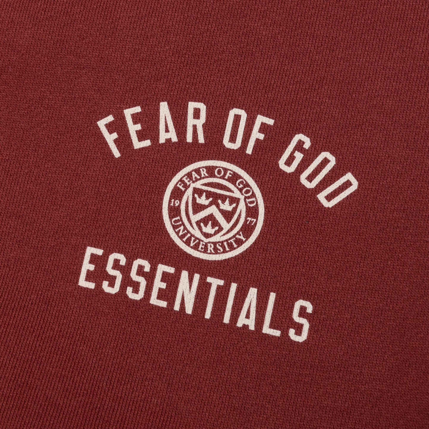 Kid's Fleece Crewneck - Crimson