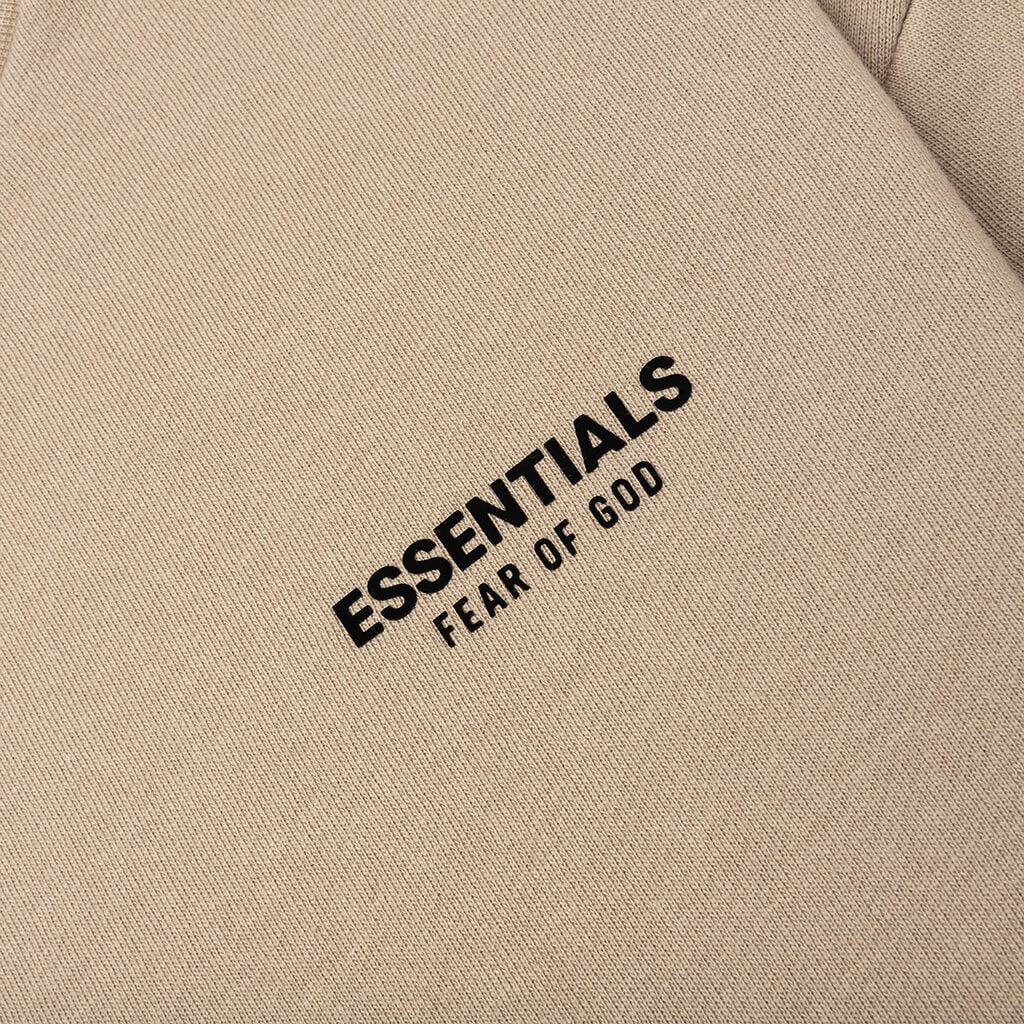 Kid's Fleece Crewneck - Desert Sand