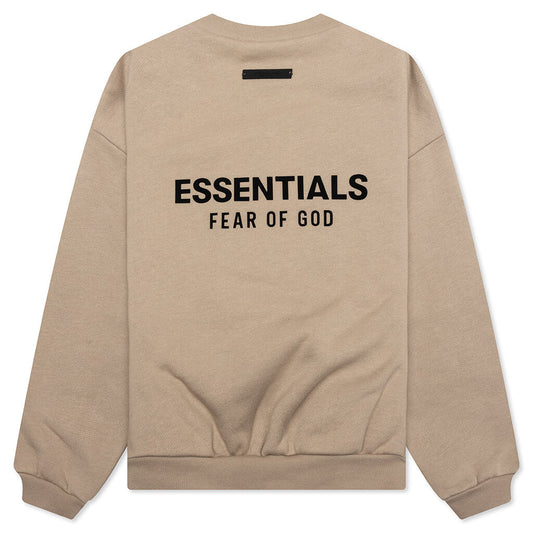 Kid's Fleece Crewneck - Desert Sand