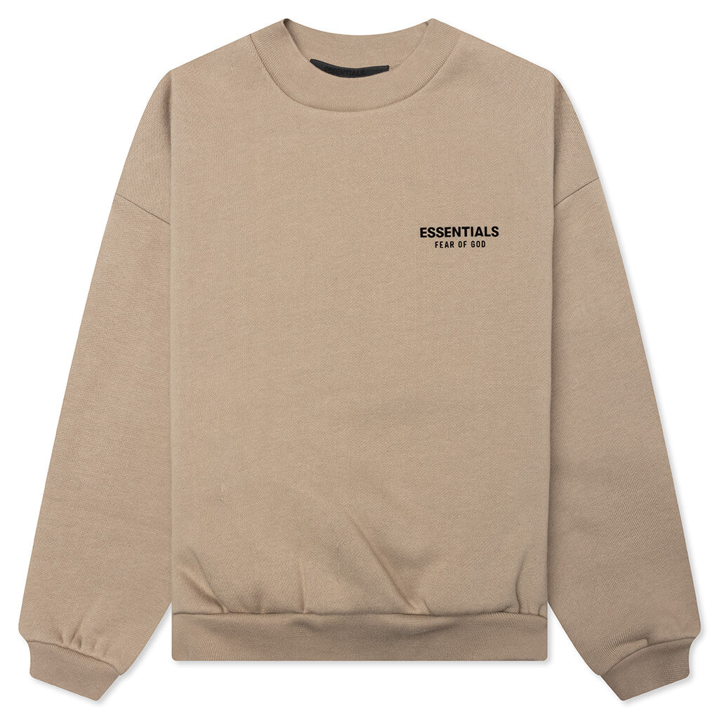 Kid's Fleece Crewneck - Desert Sand