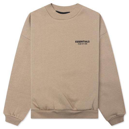 Kid's Fleece Crewneck - Desert Sand