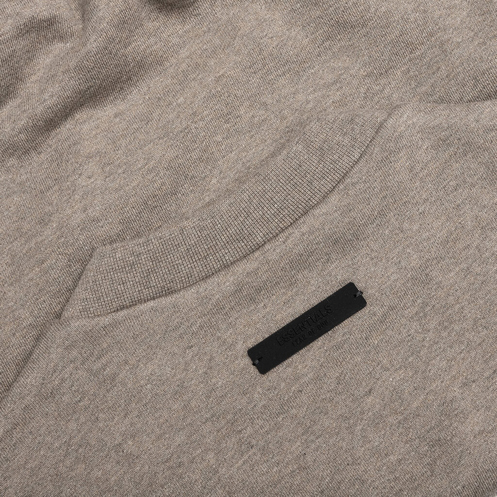 Kid's Fleece Crewneck - Heather Gray