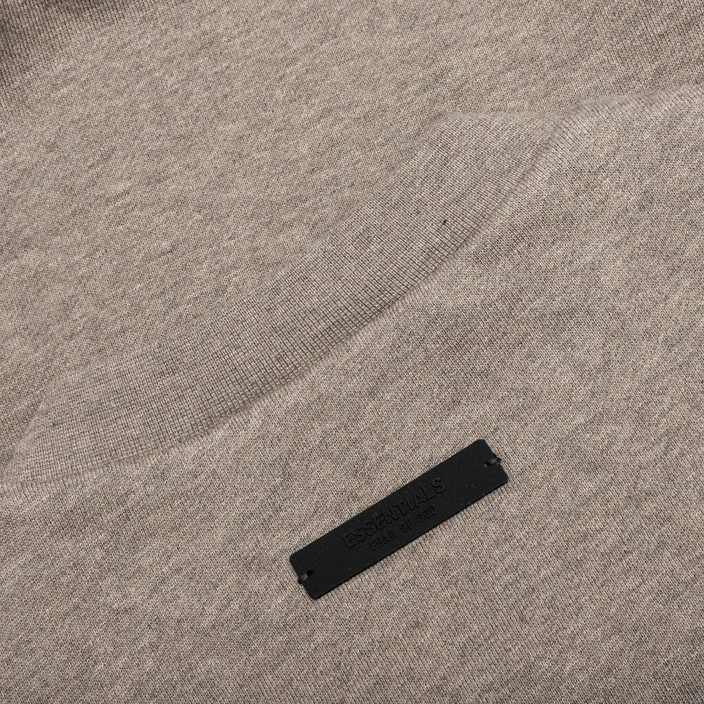 Kid's Fleece Crewneck - Heather Gray